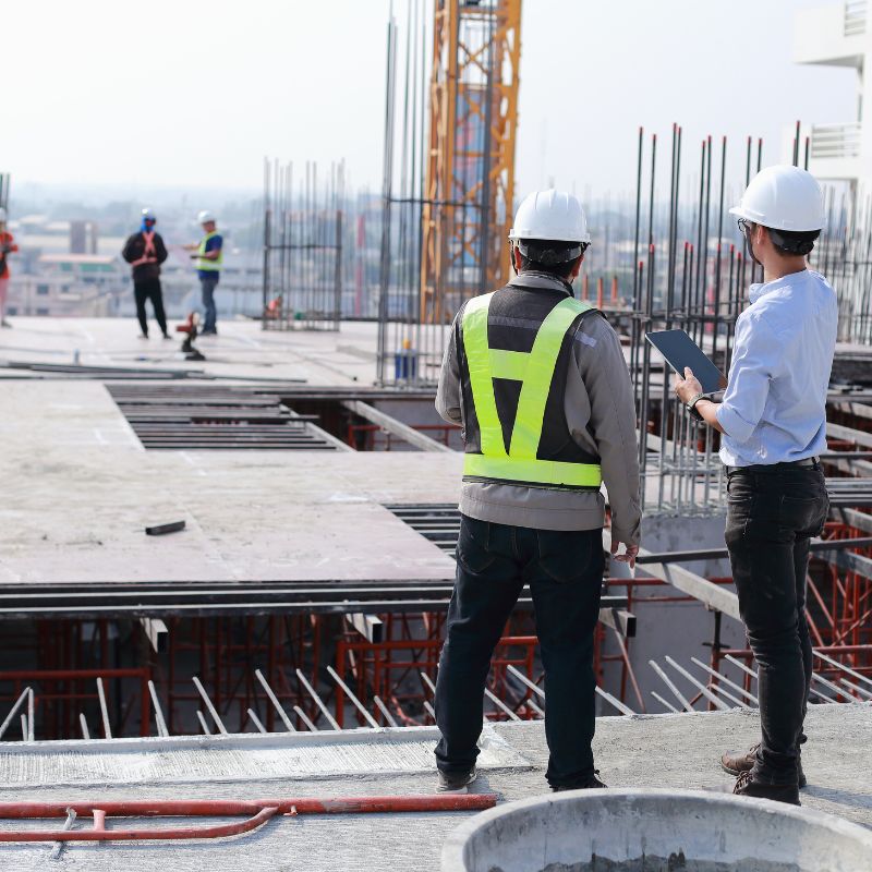 Hochbau Baustelle Luzern Stadt